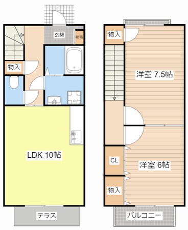 Ｂｅｌｌｅ　Ｓｈｉｎｅ　Aの物件間取画像